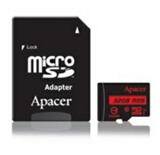 AP32GMCSH10U1-RA, Карта памяти APACER microSDHC UHS-I U1 Class10 R85 32GB