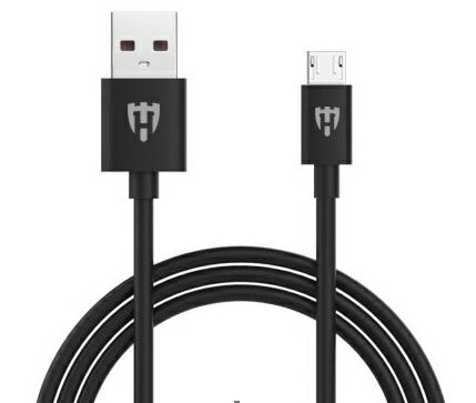 HMT-CUMBBK, Зарядный кабель для Android HELMET Basic Micro USB Cable 1m Black